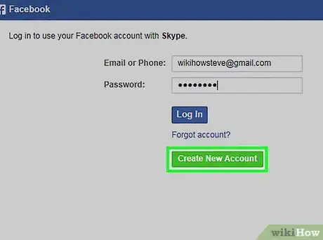 Image titled Use Facebook Details to Log into Skype Step 4