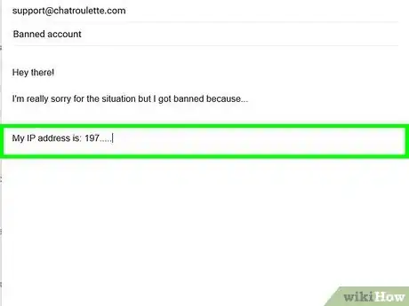 Image titled Get Unbanned from Chatroulette Step 3