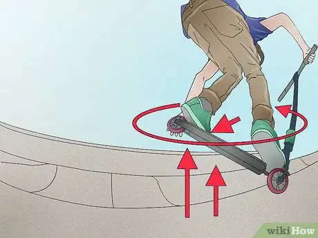 Image titled 180 on a Scooter Step 19