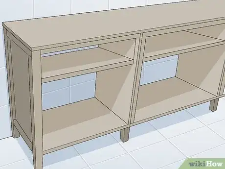 Image titled Paint Bathroom Cabinets Step 2