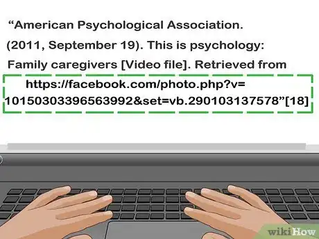 Image titled Cite a Video in APA Step 17