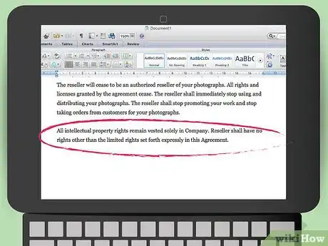 Image titled Draft a Reseller Agreement for Photographs Step 16