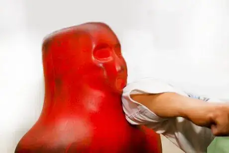 Image titled Perform an Elbow Strike in Karate Step 5