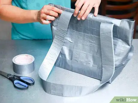 Image titled Make a Duct Tape Backpack Step 15