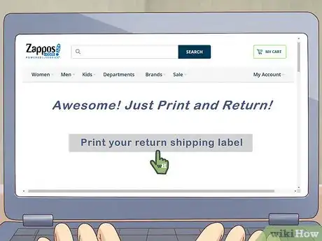 Image titled Return Zappos Shoes Step 4