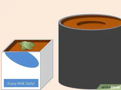 Image titled Use Cardboard Milk Containers for Seedlings Step 5