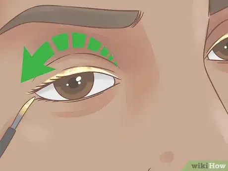 Image titled Wear Holographic Eyeliner Step 4