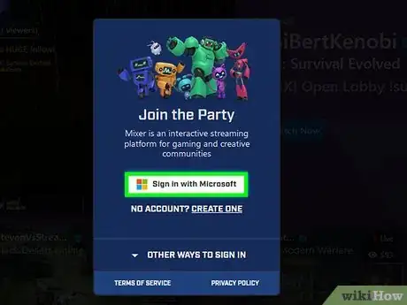 Image titled Stream on Mixer App Step 3