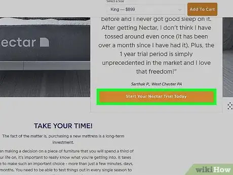 Image titled Buy a Mattress Online Step 10