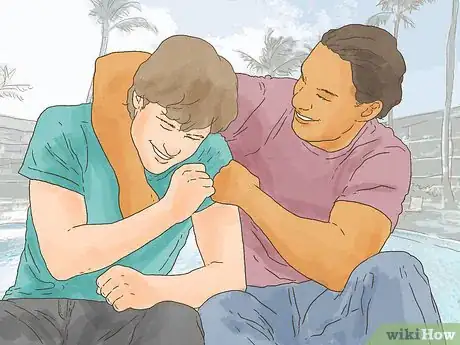 Image titled Jokingly Flirt with a Guy Step 1