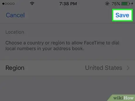 Image titled Change Your Location for FaceTime Calls on an iPhone Step 9
