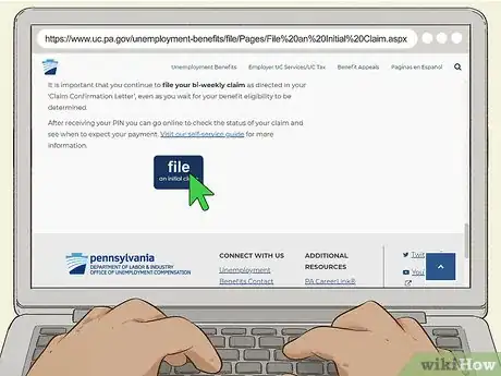 Image titled File for Unemployment in Pennsylvania Step 6