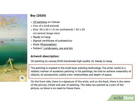 Image titled Sell Paintings Online Step 10