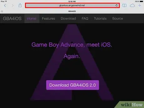 Image titled Play Gameboy Advance Games on an iOS Device with GBA4iOS Step 1
