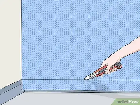 Image titled Hang Patterned Wallpaper Step 11