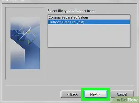 Image titled Import an Outlook PST File on PC or Mac Step 8