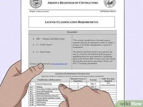 Image titled Become an Arizona Licensed Contractor Step 2