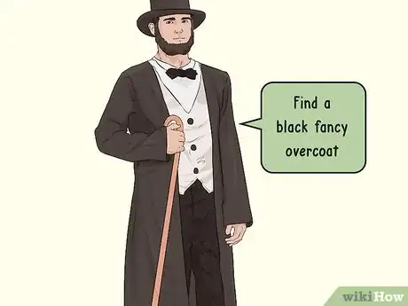 Image titled Make an Abraham Lincoln Costume Step 1