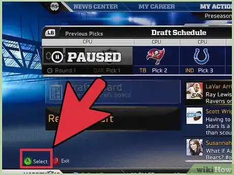 Image titled Do a Fantasy Draft in Madden 13 Step 10