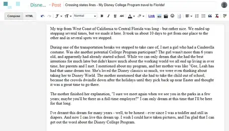 Image titled Write a Disney College Program Blog Part 3 Step 1.png