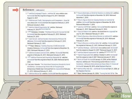 Image titled Cite Sources on Wikipedia Step 1