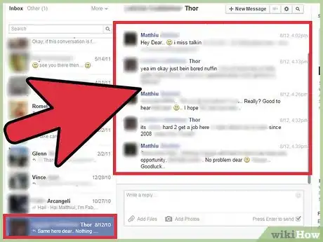 Image titled Save Facebook Messages Step 5