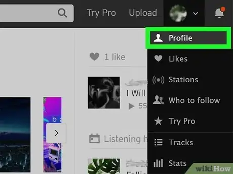 Image titled Change Your Profile Picture on SoundCloud Step 3