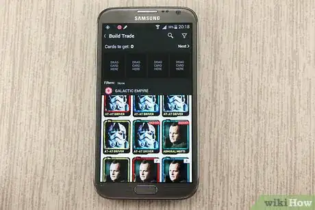 Image titled Trade for Cards You Need in Star Wars_ Card Trader Step 5