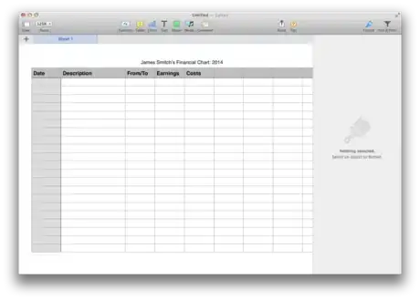 Image titled MakeFinanceChartinNumbersAddHeaderInfo.png