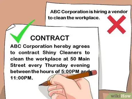 Image titled Write Vendor Contracts Step 9