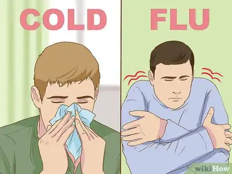 Image titled Recognize the Difference Between a Cold and the Flu (Influenza) Step 2