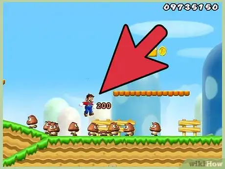 Image titled Destroy a Goomba in Super Mario Bros Step 5