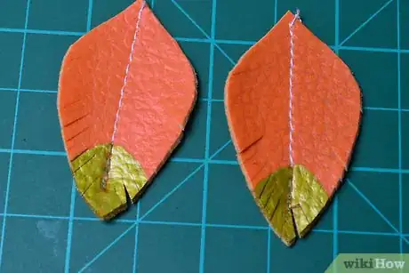 Image titled Make Leather Earrings Step 15