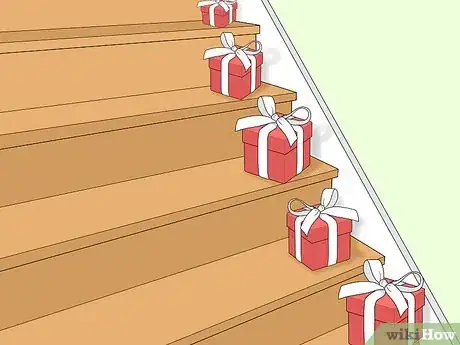 Image titled Decorate Stairs for Christmas Step 13