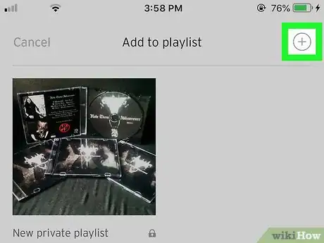Image titled Make a Playlist on SoundCloud on iPhone or iPad Step 6