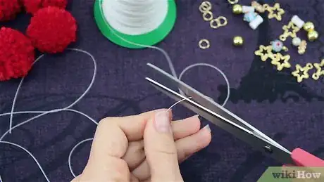 Image titled Make a Pom Pom Necklace Step 8