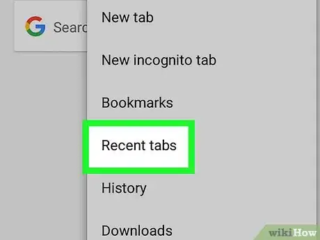 Image titled Restore Tabs on Chrome on Android Step 3