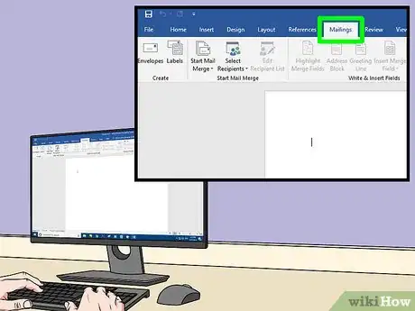 Image titled Print on an Envelope Using Microsoft Word Step 3