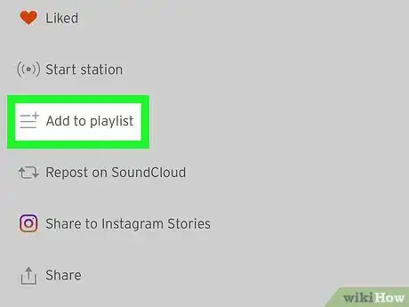Image titled Make a Playlist on SoundCloud on iPhone or iPad Step 5