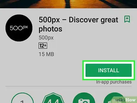Image titled Use 500px on Android Step 1