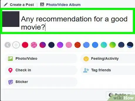 Image titled Ask for Recommendations on Facebook Step 3