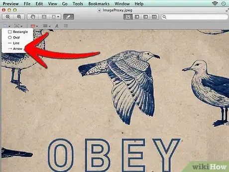 Image titled Add Arrows to a Screenshot (Macs) Step 3