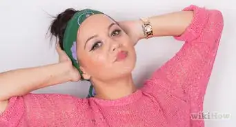 Put Frizzy Hair Into a Bun