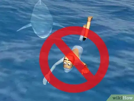 Image titled Survive a Shark Attack Step 1