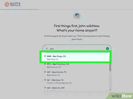 Image titled Use Scott's Cheap Flights to Save on Airfare Step 8