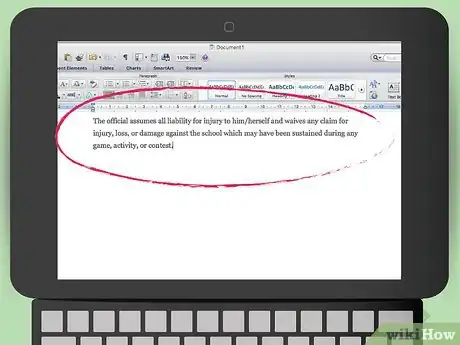 Image titled Draft an Athletic Official Contract Step 9