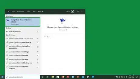 Image titled Search User Account Control.png