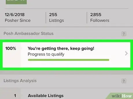 Image titled Become a Suggested User on the Poshmark App Step 4