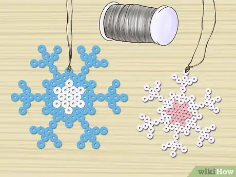 Image titled Make Perler Bead Snowflakes Step 10