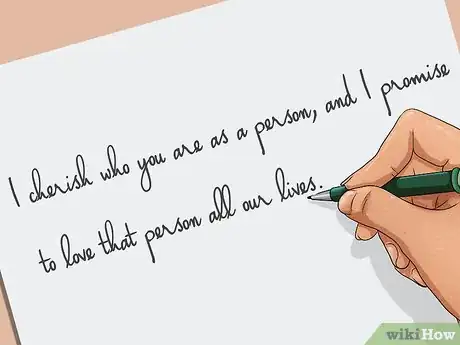 Image titled Write Same Sex Marriage Vows Step 9